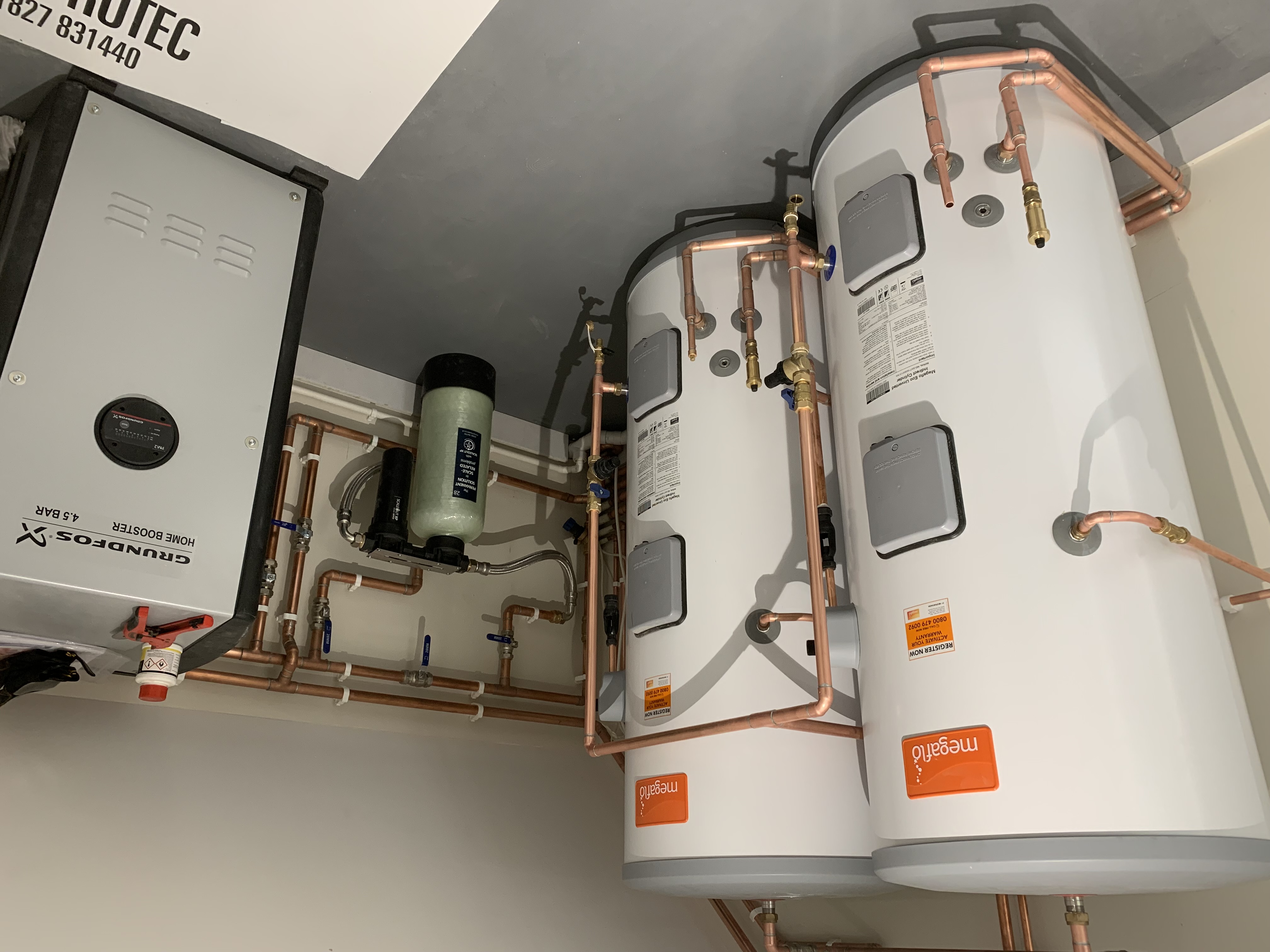 Plumbing and heating service in an Epping home